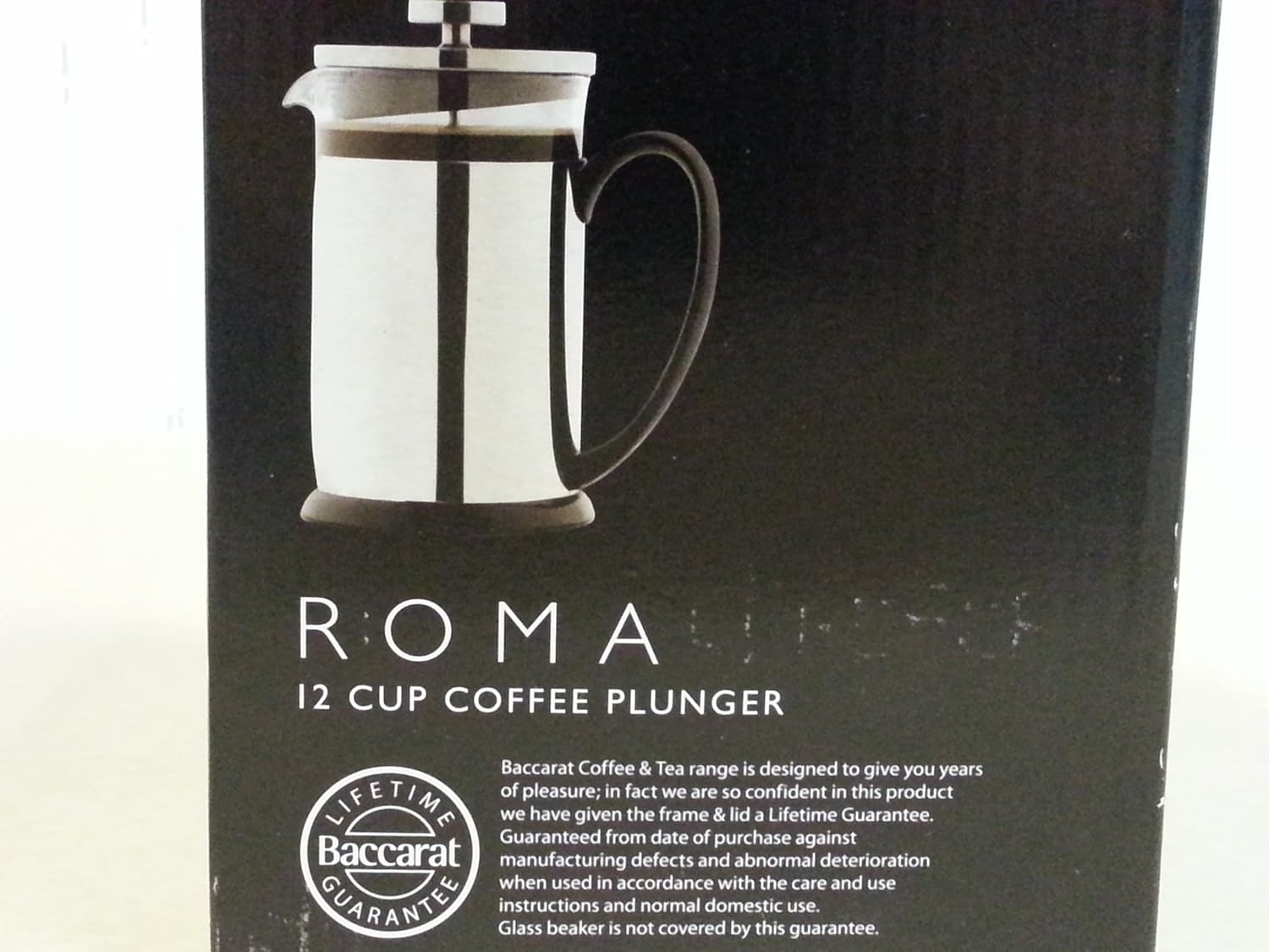Baccarat Roma 12 Cup Coffee Plunger