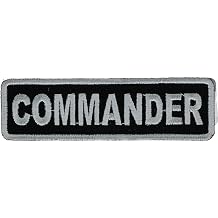 Commander Title Patch 3 inch IVANP3977 F5D20S