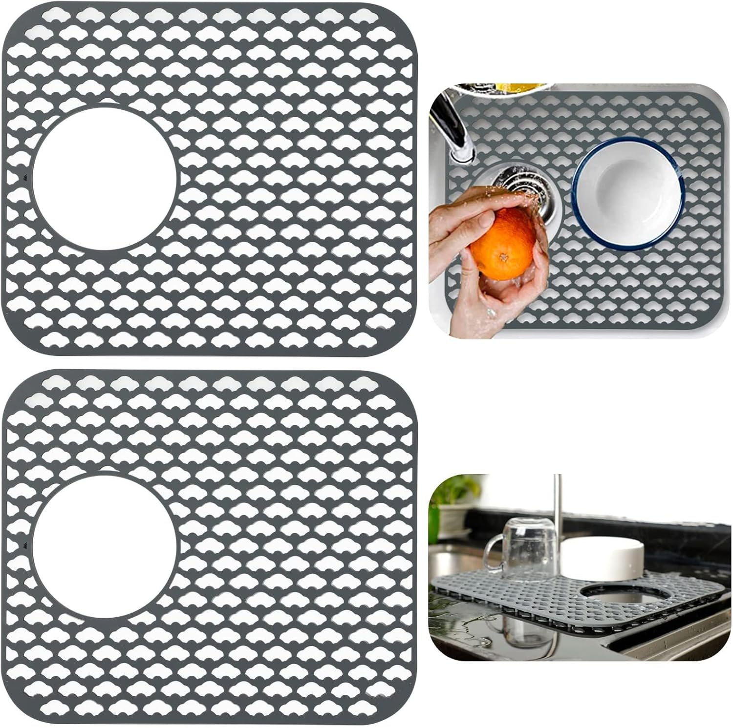 Waterproof Under Sink Mat for 36" 35”×22