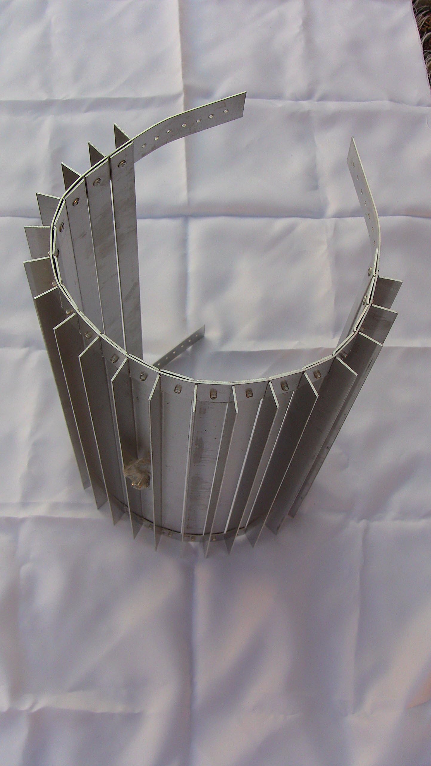 Wood Stove Wrap Heat Exchanger for 5 or 6 in. Pipe x 16 in. (High Output) | Reclaimer Radiator UAAC