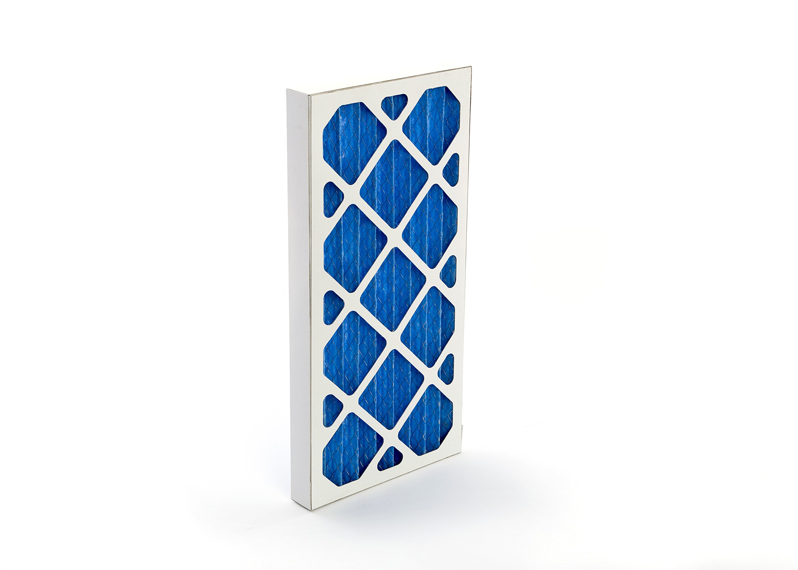 GVS Filter Technology G4P.12.24.2.SUA001.005 Paneles filtrantes plisados G4, Azul/Blanco (Pack 5uds)