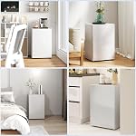 HOMCOM Réfrigérateur compact, 2.5 Porte unique Cu Ft Mini Réfrigérateur avec congélateur, Thermostat réglable, Porte réversible, Réfrigérant à économie d'énergie pour chambre à coucher, Dortoir, Home Office, Blanc