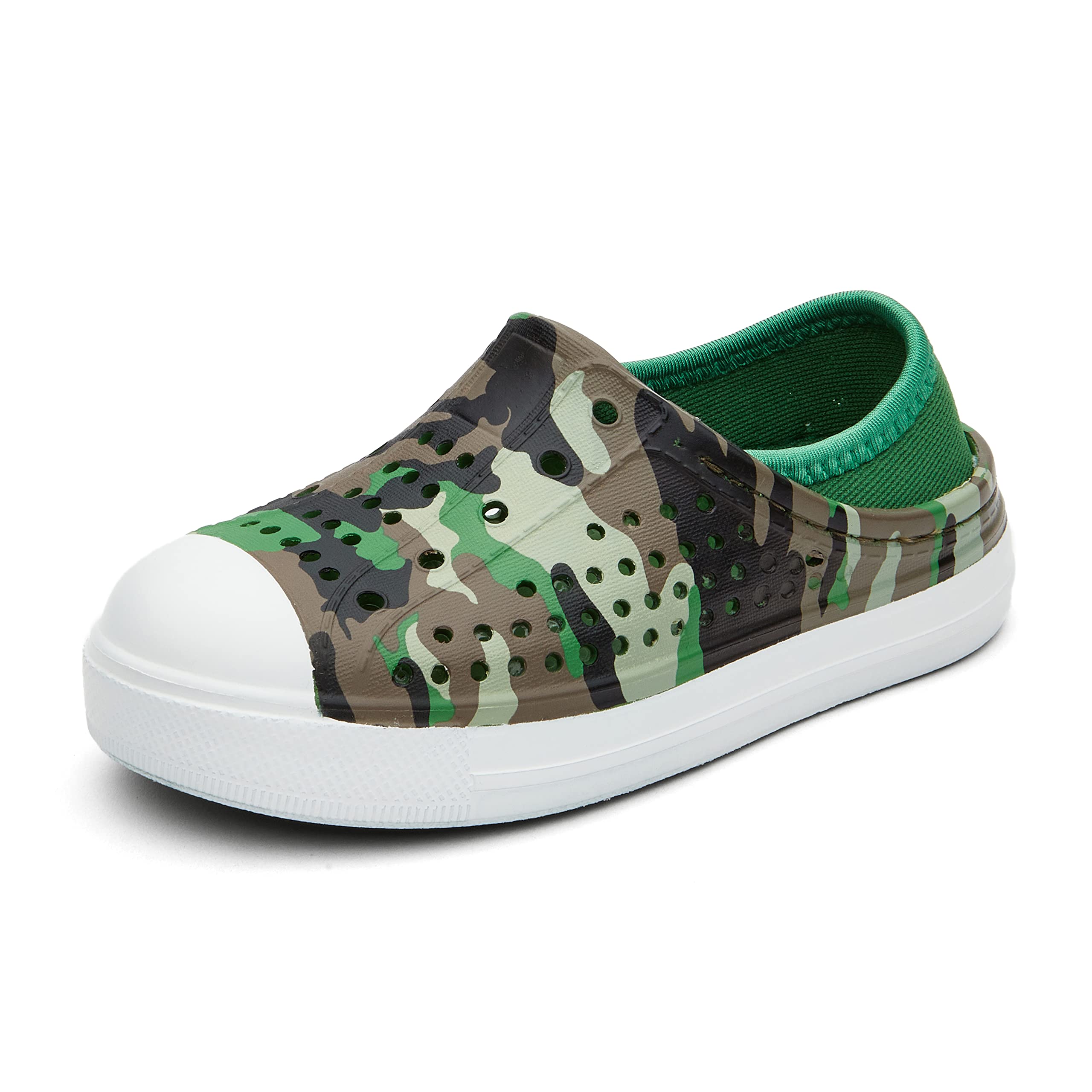 EasyStar Toddler Summer Water Shoes Kids' EVA Sandals with Cushioned Fabric Heel