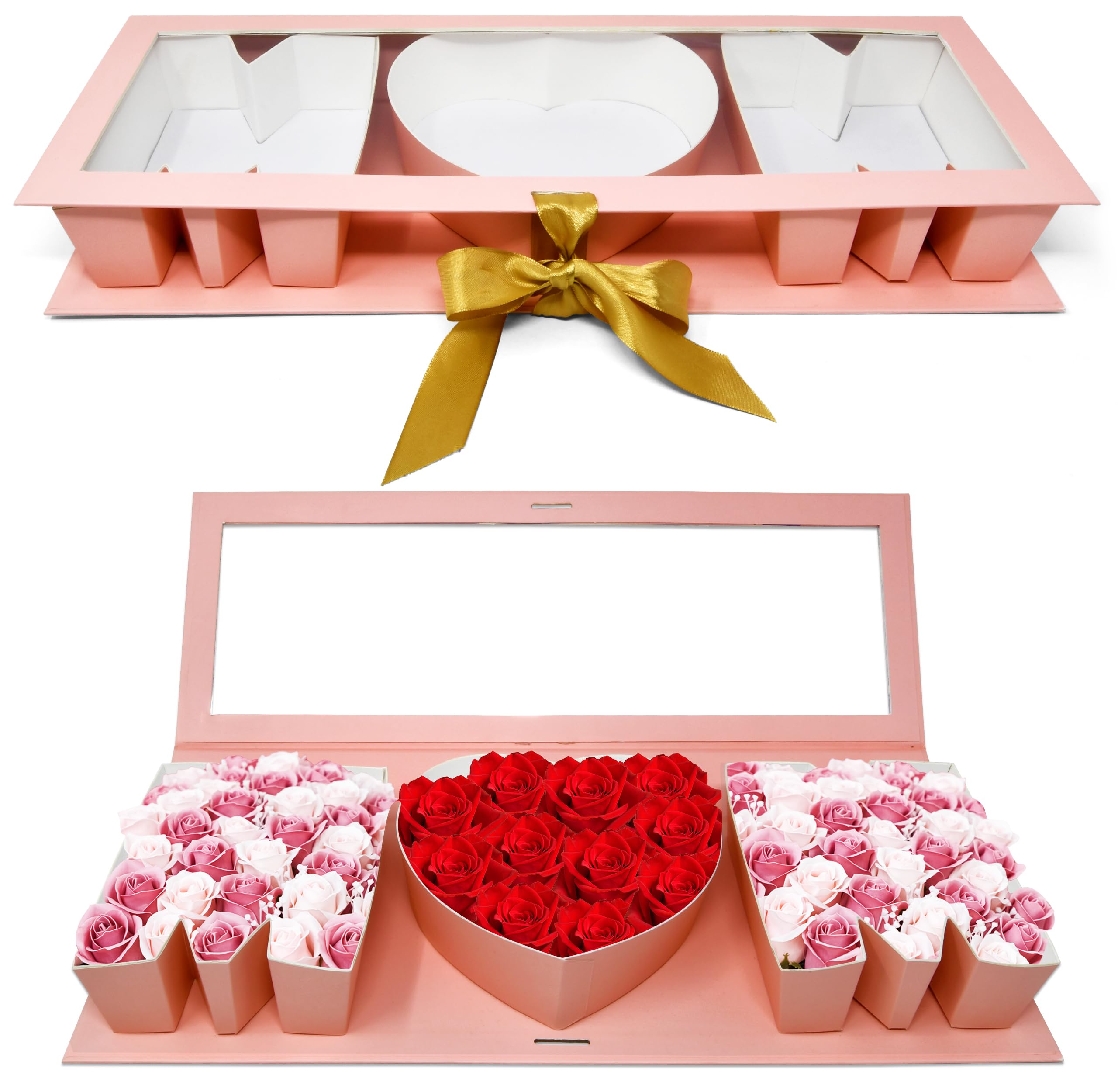 Amazon.com: Empty Mom Flower Gift Box Mother's Day Floral