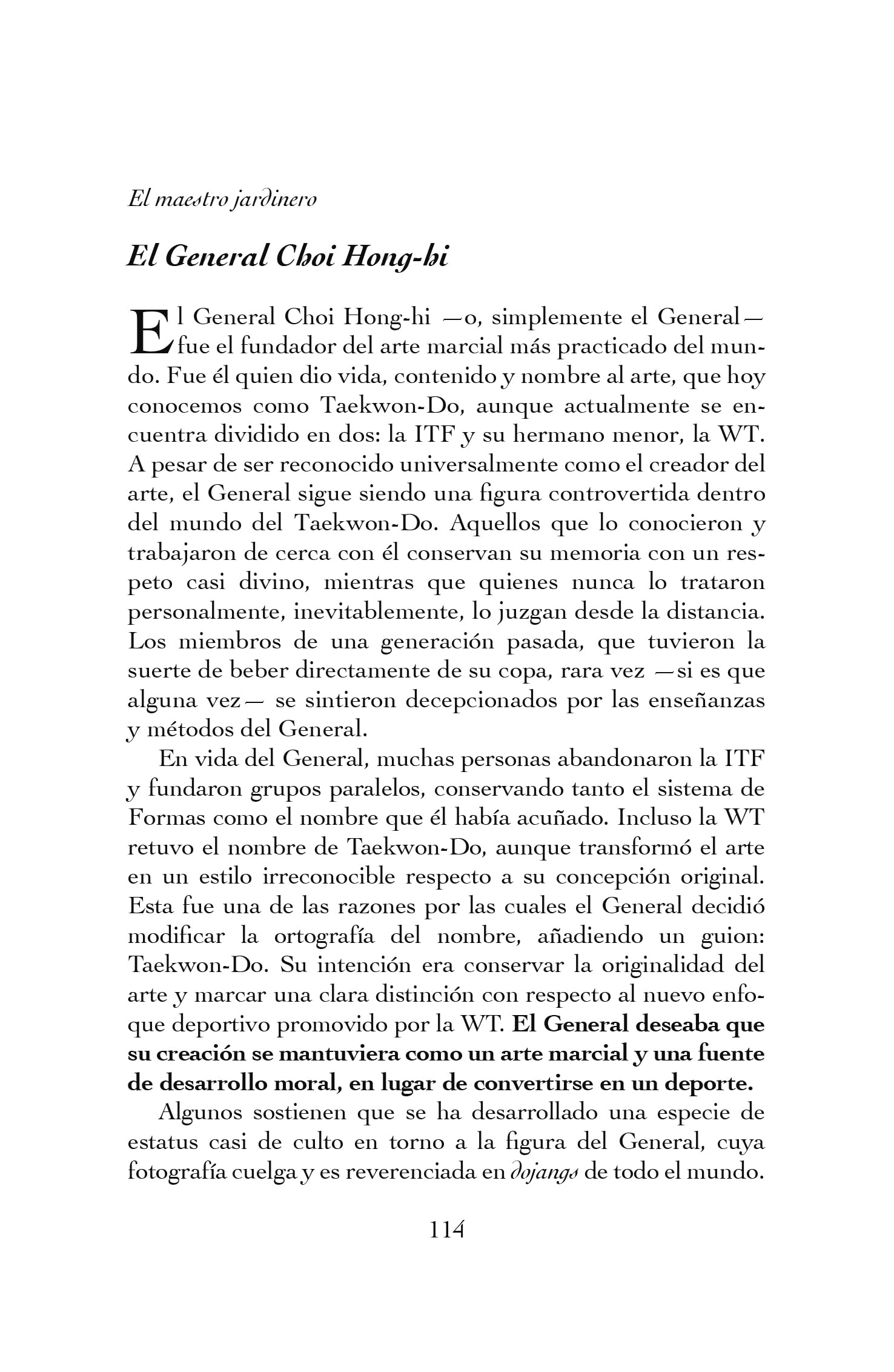 Reflexiones sobre el Taekwon-Do. Un viaje a través de los años dorados del arte y de cómo fue traicionado.