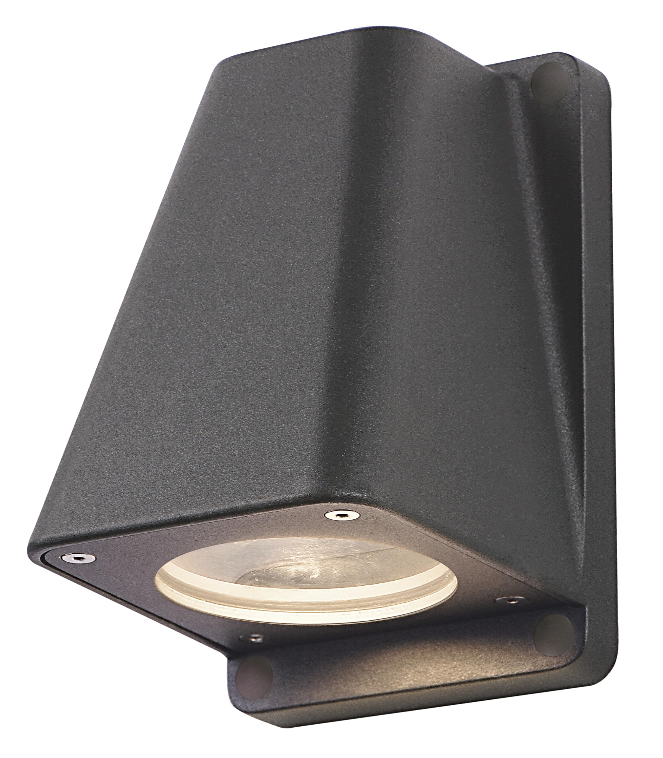 SLV WALLYX | Down-Light zur effektvollen Außenbeleuchtung von Wänden und Hauseingang, LED Strahler, Spot, Wandleuchte, Aussenleuchte, Gartenlampe, Wegeleuchte | GU10, anthrazit, IP44