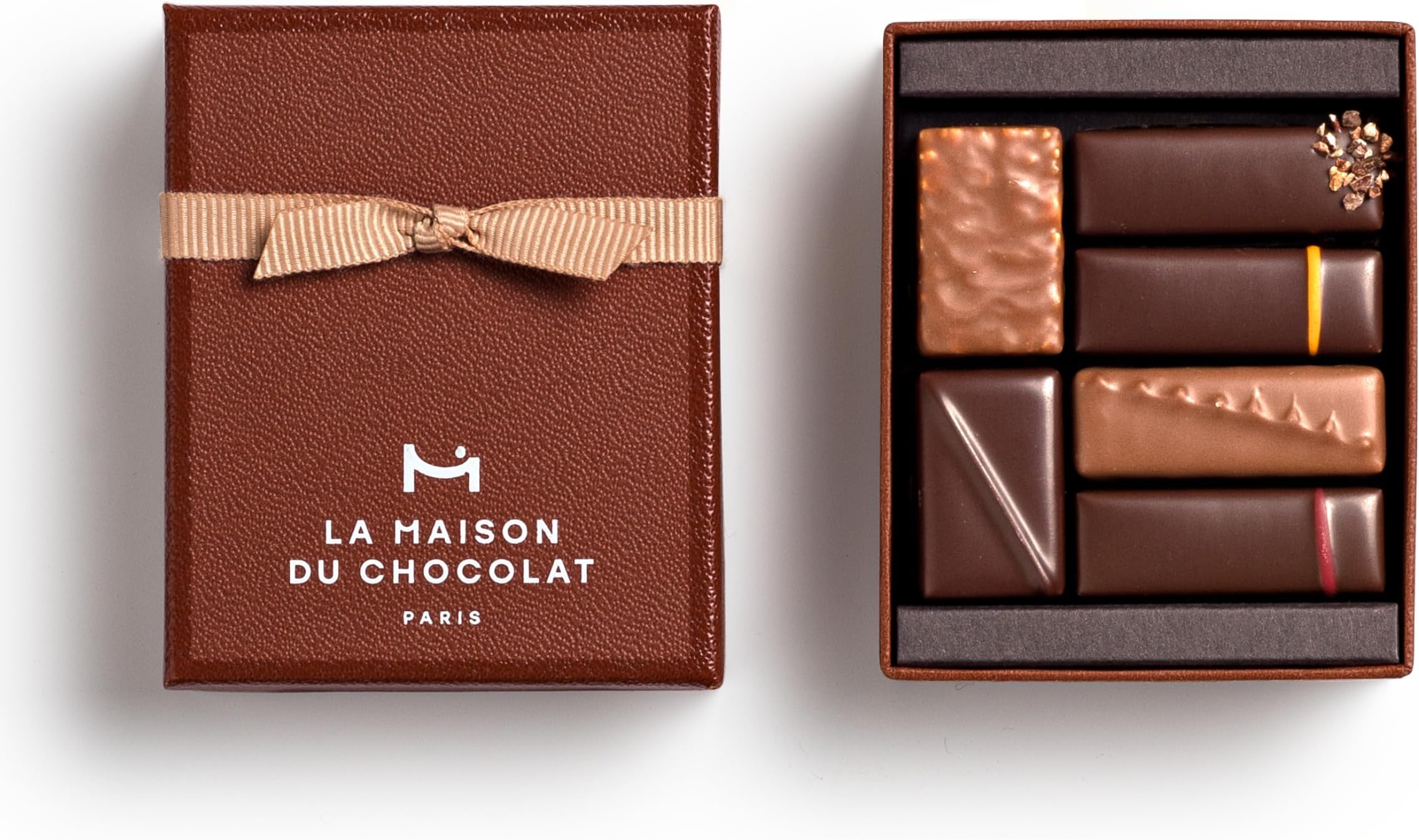 Gesture Gift Box, Gourmet Dark And Milk French Chocolate Gift Box (6 Pieces)