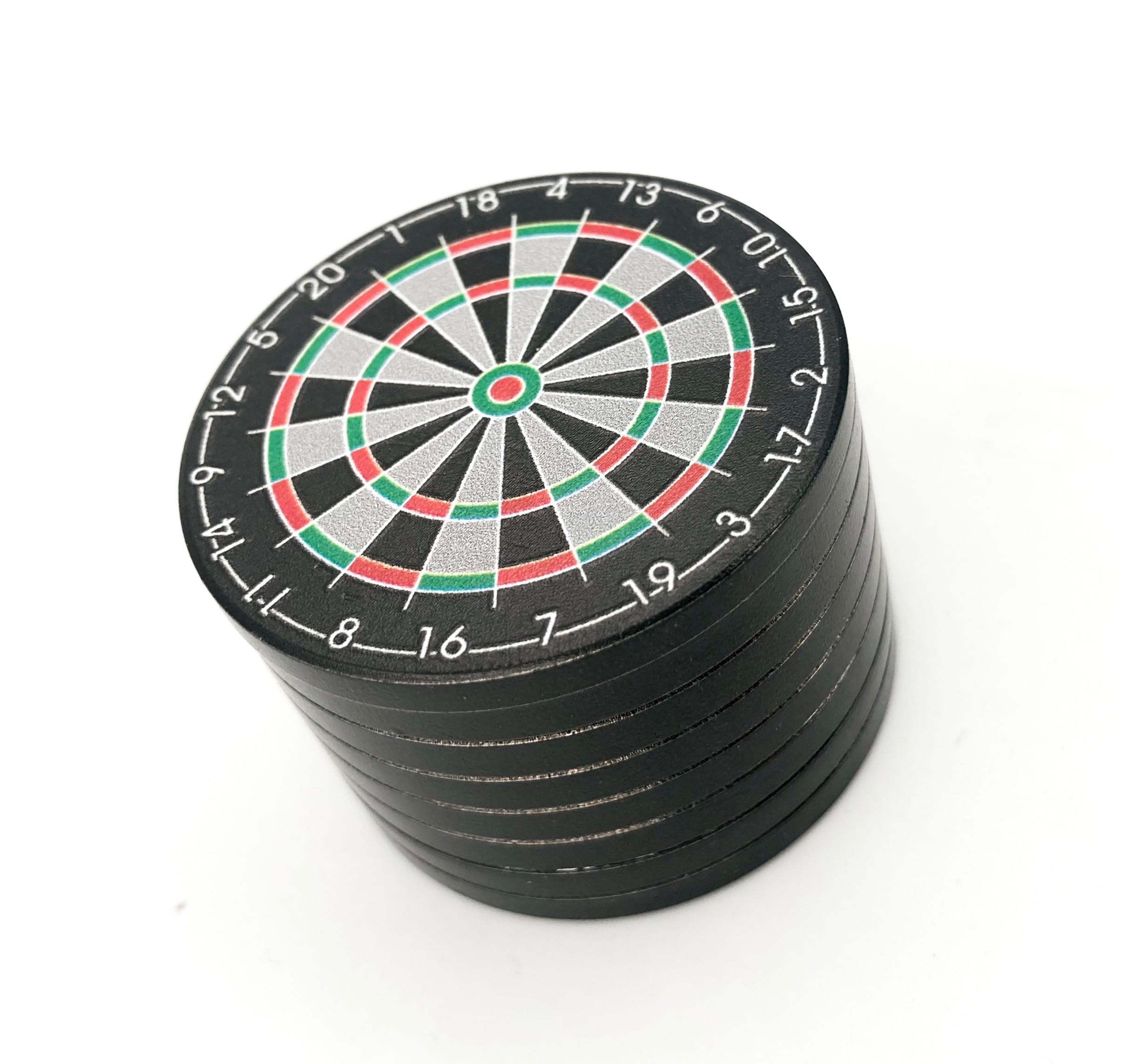 Hitansh Enterprises Dart Black Colour 3 Layer Steel Metallic Herb Crusher, Grinder | Smoothesh Grinder of All Herbs and Spices | heg2320-image-22