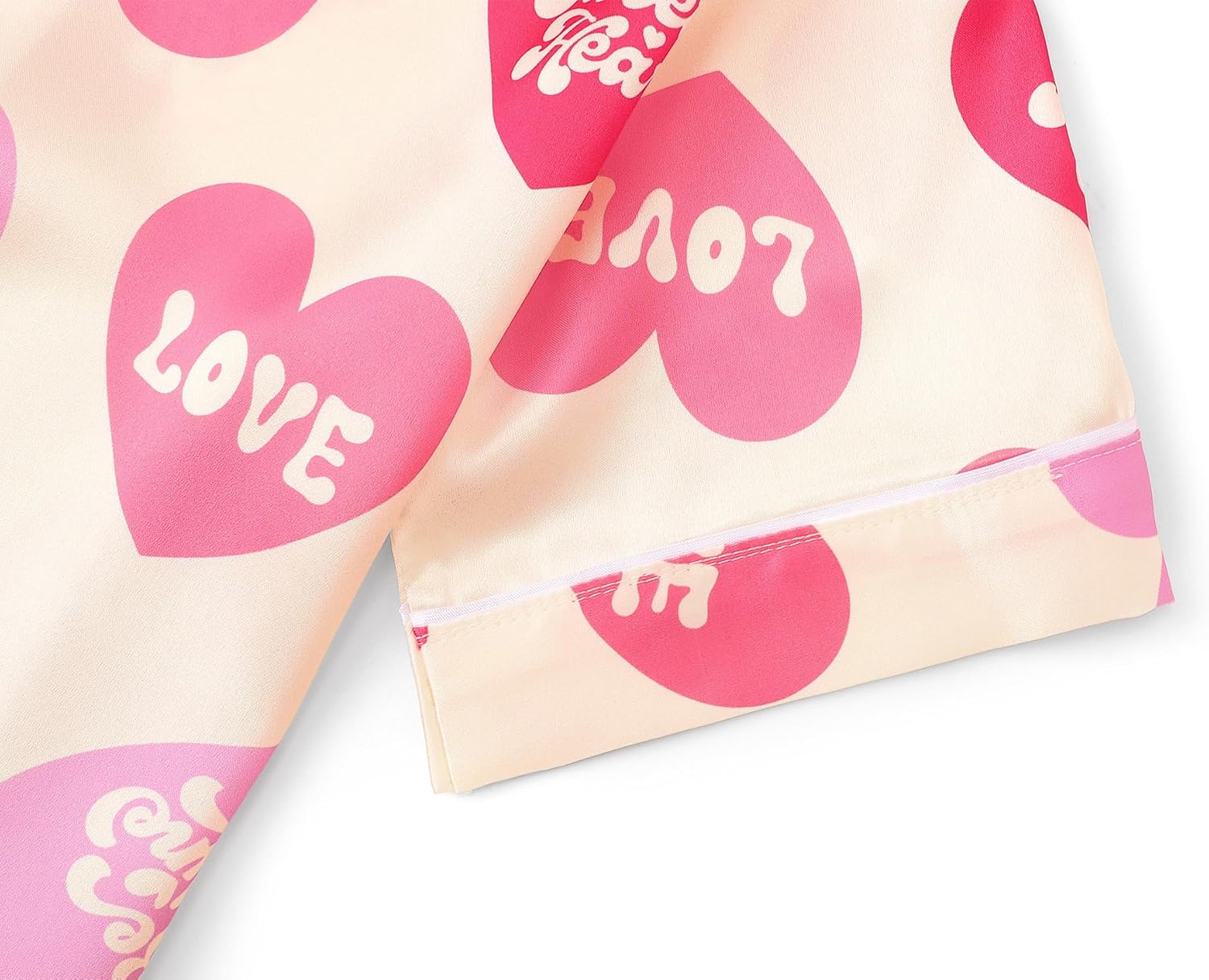 Topgal Satin Pajamas for Girls Coat Style Unicorn & Cat Silky Button Down PJ Set Size 6-16 - Image 4