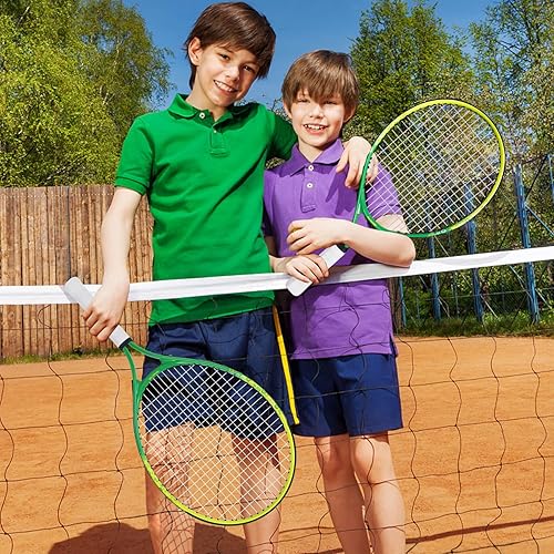 Miniatura 7 de bo'weiqi Raqueta de tenis para niños de 17"-25" para edades de 2-12 años, raqueta de tenis juvenil ligera para niñas y niños, deportes al aire