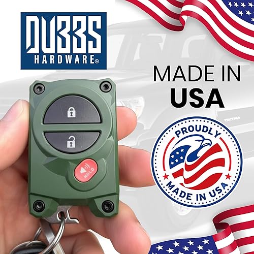 Miniatura 8 de for Toyota Key Fob Cover with Built-in Bottle Opener - Rugged Protective Shell for Tundra (2007-2017) & Tacoma (2005-2015) - Enhanced Grip & Verde