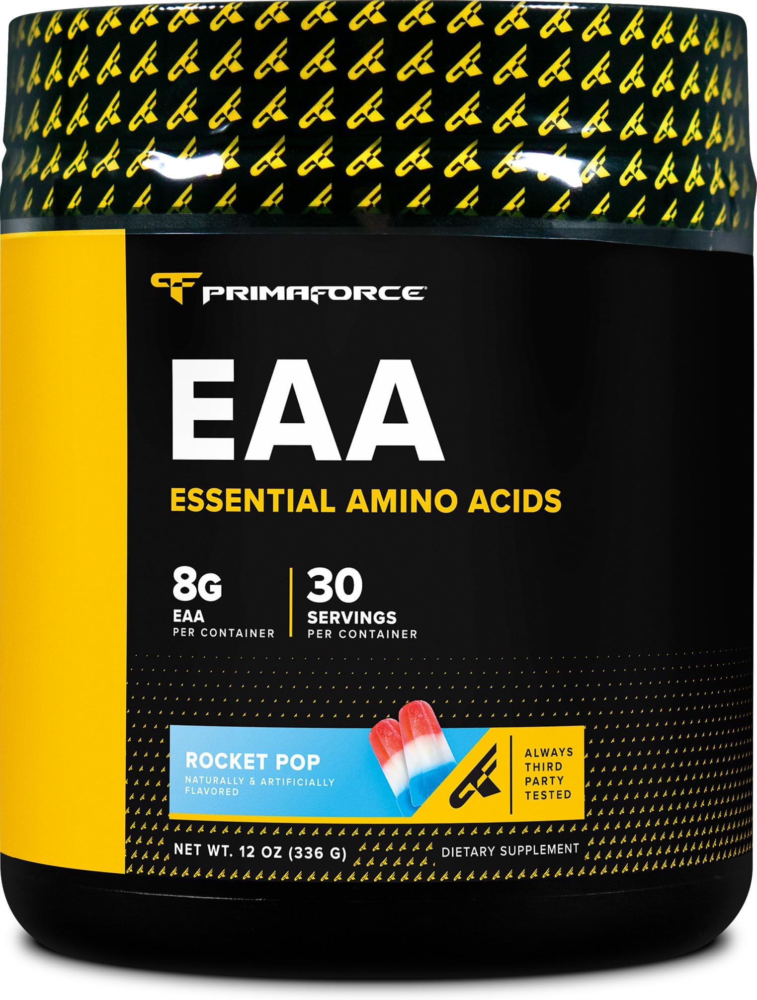 EAA Powder (30 Servings, Rocket Pop Flavor) - Essential Amino Acids for Pre/Intra Workout and Recovery - Non-GMO and Gluten Free