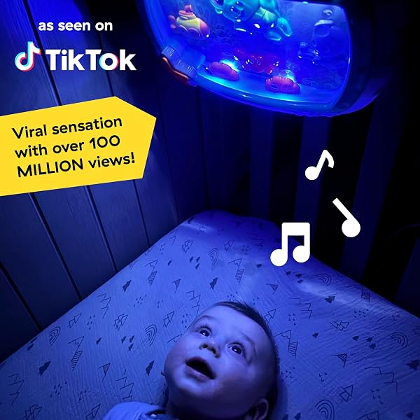 Baby Einstein Sea Dreams Soother, Crib Toy with Remote, Baby Sleep Aid, Calming Lights & Melodies, Newborn and Up - 3