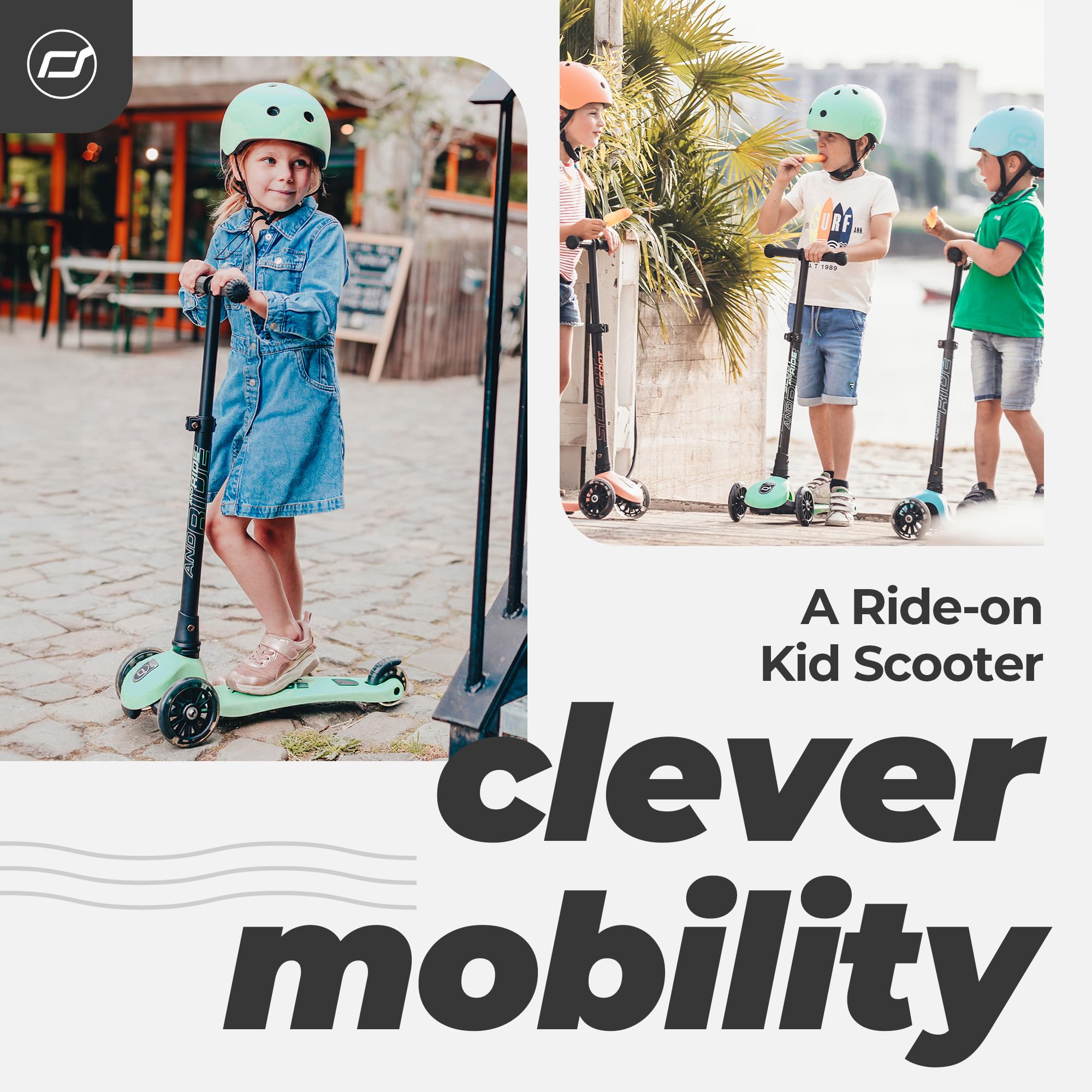 Scoot & Ride Highwaykick 3 LED Steel os