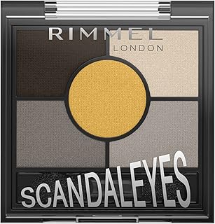 Rimmel London Scandaleyes 5 Pan Eyeshadow Palette Golden Eye, Cream