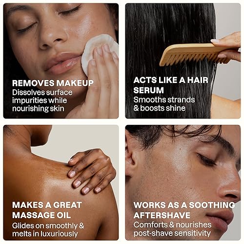 Miniatura 6 de Cliganic Aceite de semilla de uva orgánico, 100% puro, para piel, cabello y cara Natural prensado en frío sin refinar