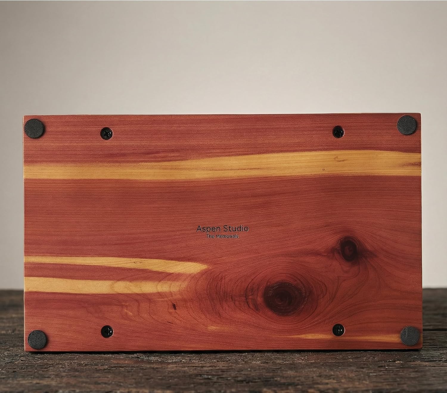 AspenStudio Legacy Cedar Wooden Urn for Cremation Ashes Handcrafted Urn for Adult Human by Aspen Studio - Image 7