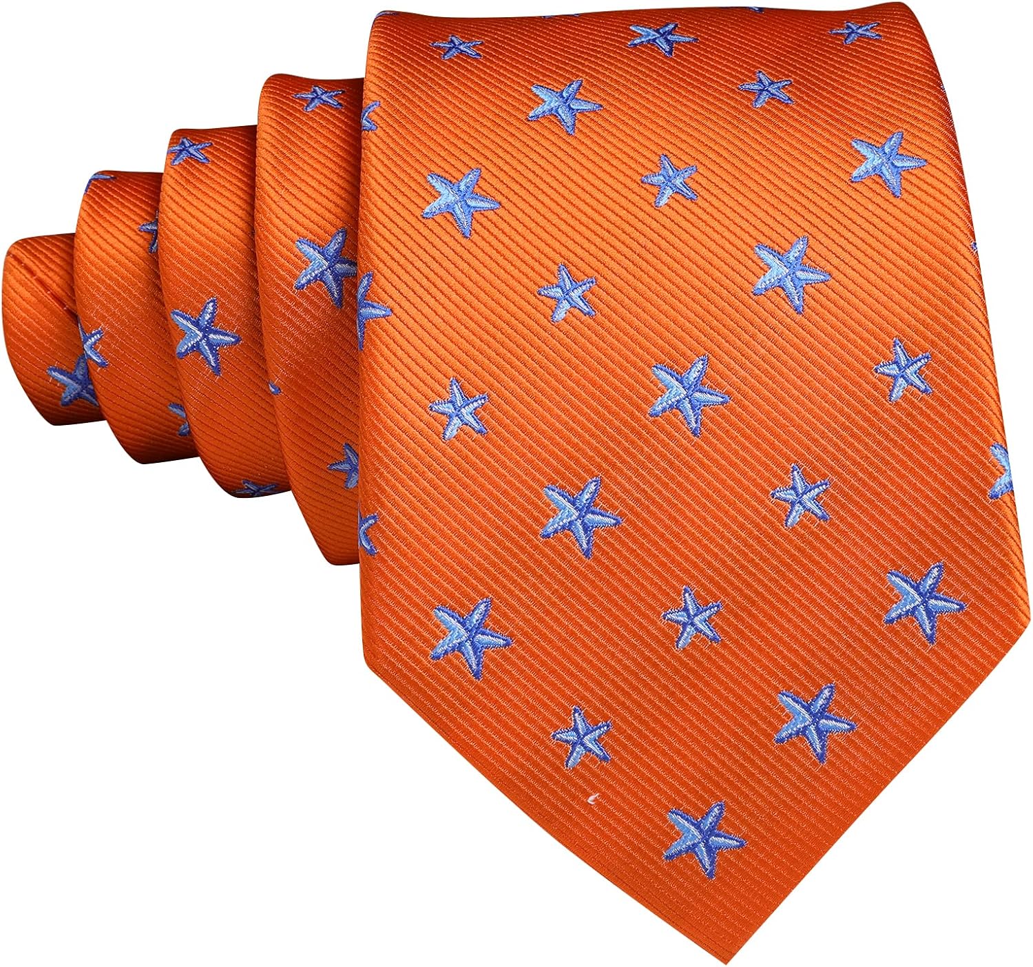 Barry.Wang Fun Animal Ties for Men Designer Handkerchief Cufflink WOVEN Casual Necktie Set Festival - Image 3