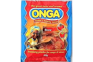 Onga Stew Seasoning Cubes 60g, Pack of 5: Elevate Your Stews to Tantalizing Heights