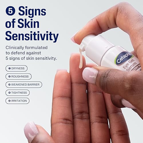 Miniatura 3 de Cetaphil Healthy Renew - Suero de gel hidratante para ojos de 0.5 onzas, crema para debajo de los ojos las 24 horas para antienvejecimiento, reduce