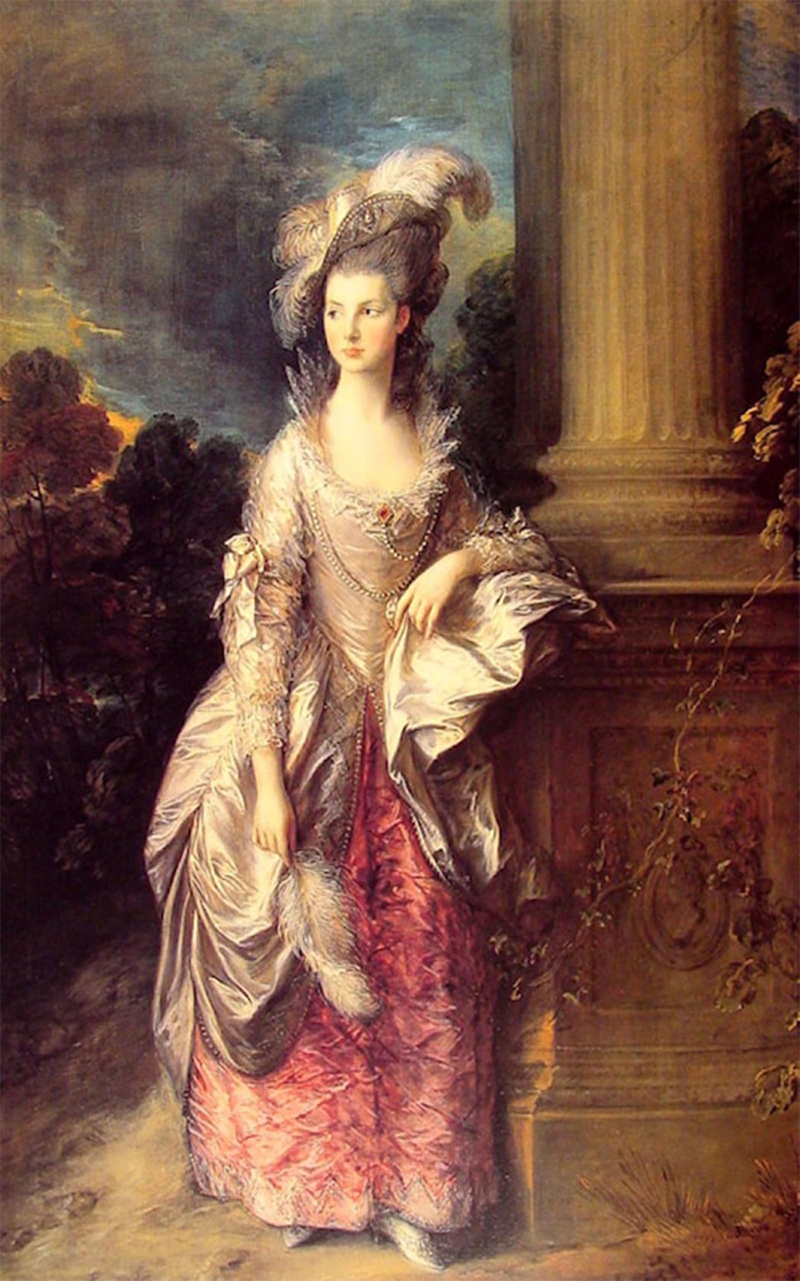 De Célèbres Tableaux Gainsborough Impression Toile Haute Définition 60x90