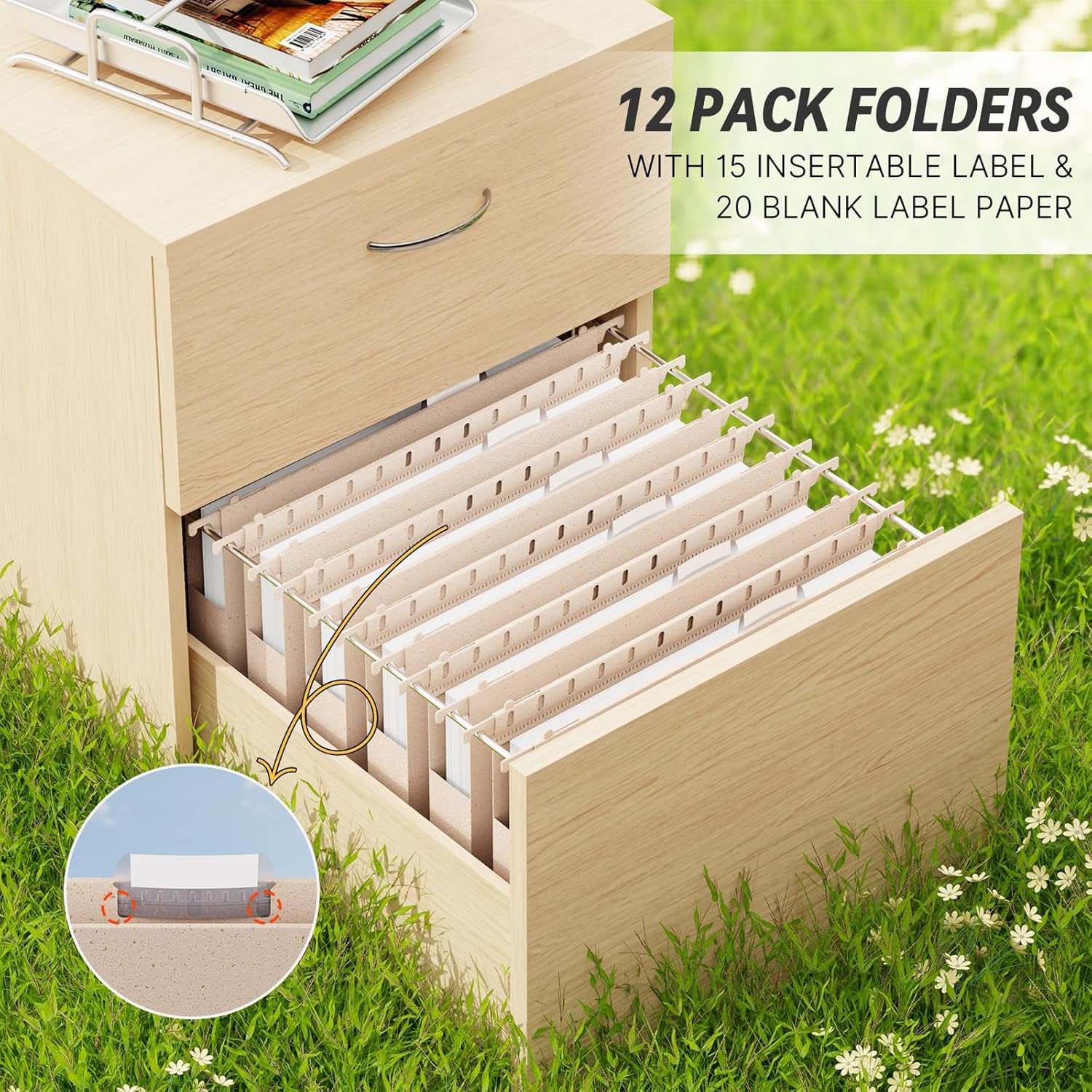 XINGIA Legal Size Plastic Hanging File Folders,Heavy Duty 1'' Expansion,Extra Capacity Wheat Straw File Organizer with Tabs,12 Pack Accordion Folders for Ofiice School Home Hospital(Morandi Pink)