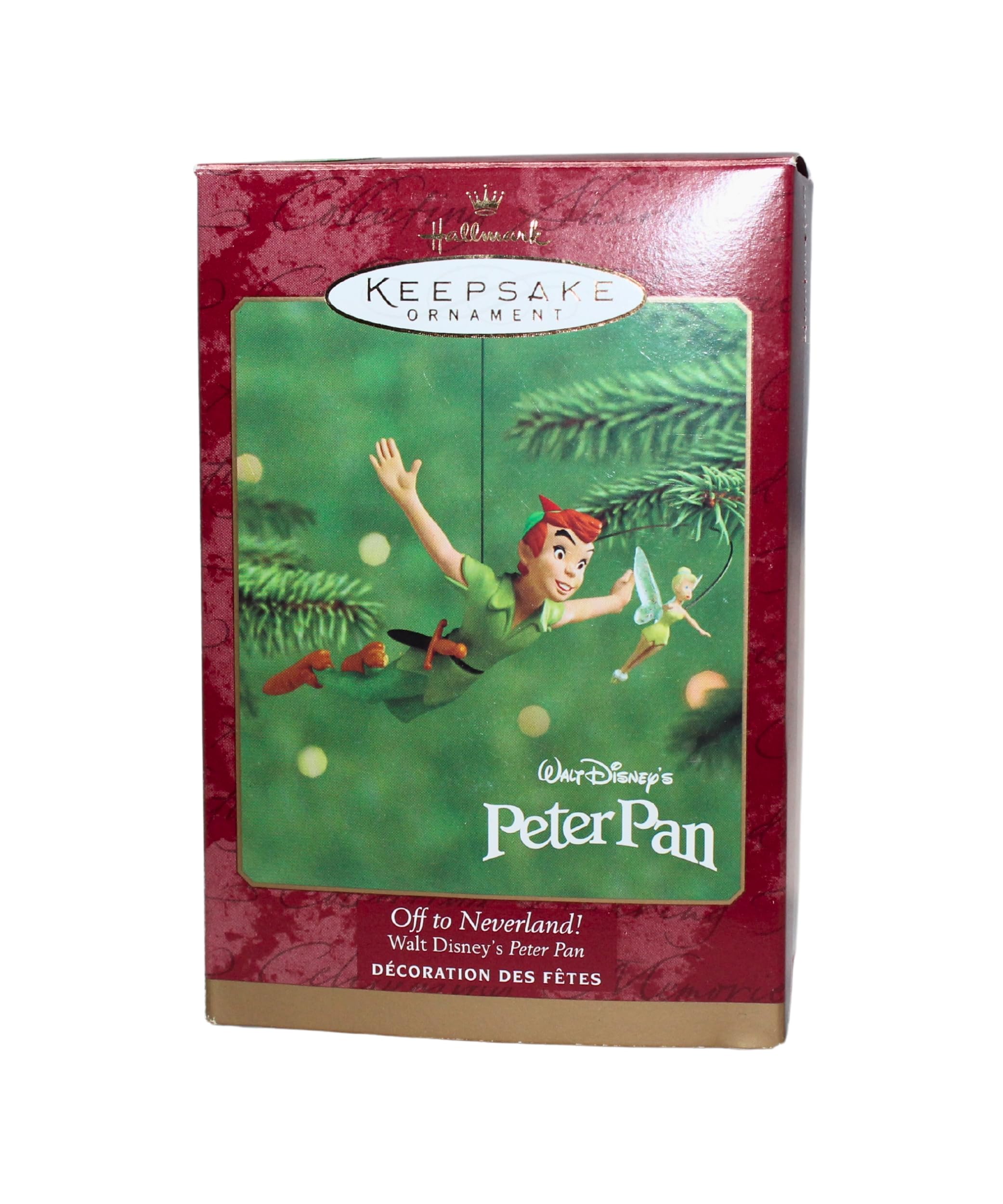 Amazon.com: Hallmark Keepsake Ornament Off to Neverland! “Disney