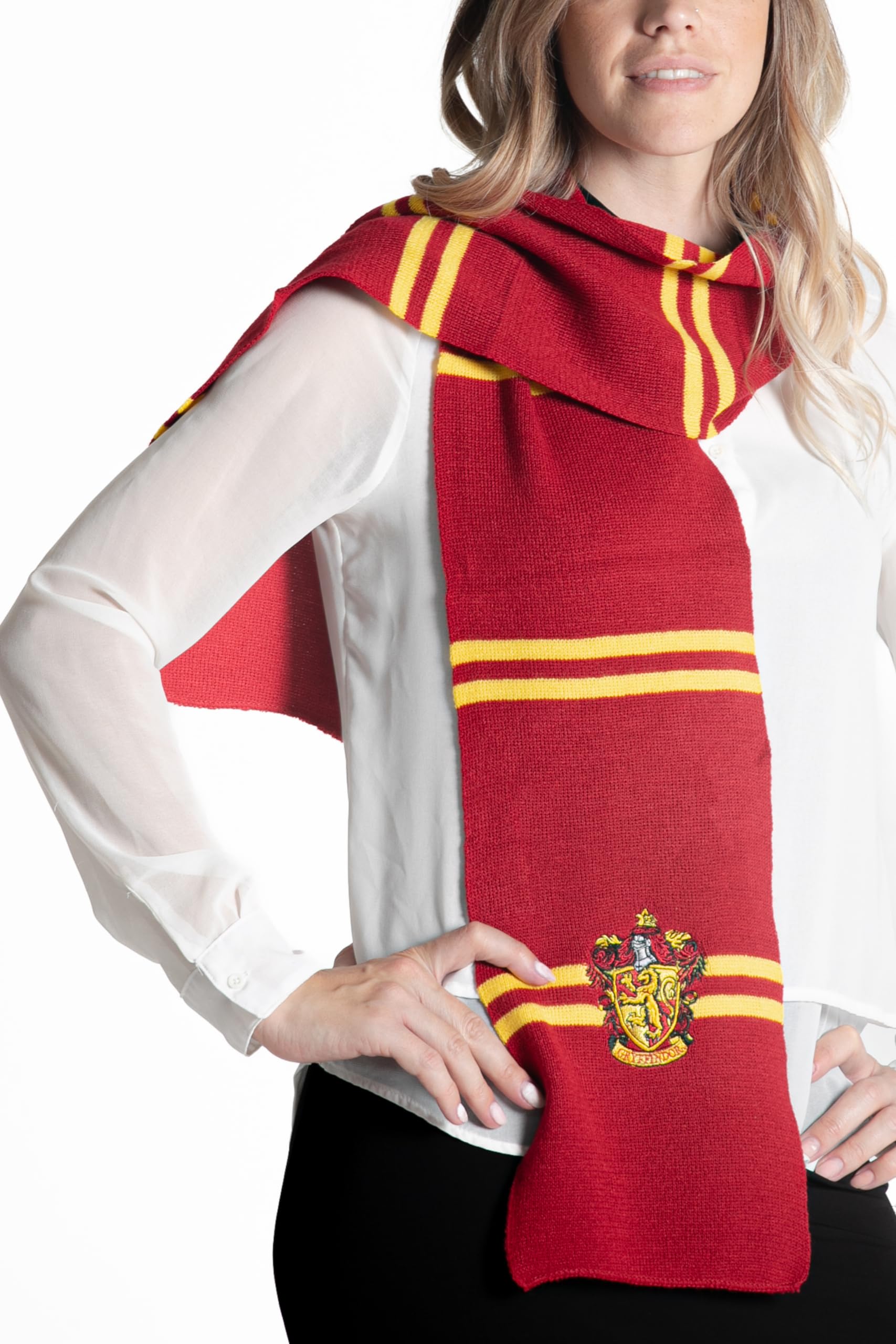 Ciao- Bufanda original Harry Potter con emblema bordado