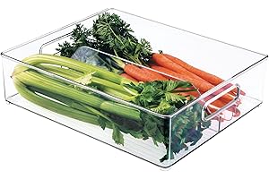 iDesign Recycled Plastic Resipreme Divided Fridge Binz