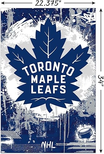 Miniatura 3 de Trends International NHL Toronto Maple Leafs - Maximalist Logo 23 Wall Poster
