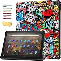 Vista 74 de Funda para tablet Yaxa Kindle Fire Max 11 de 13ª generación (versión 2023) de 11 pulgadas con soporte [encendido y apagado automático] Funda