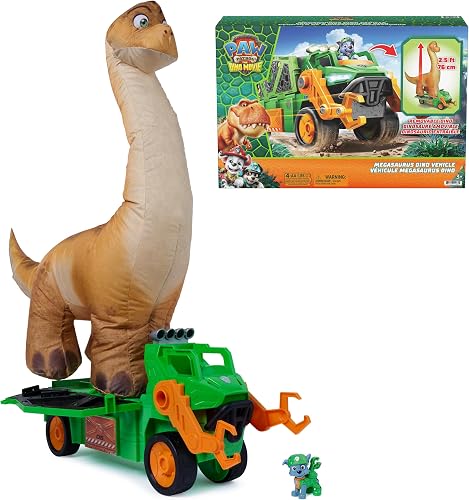 Paw Patrol: The Dino Movie, Megasaurus Dino veicolo con d…