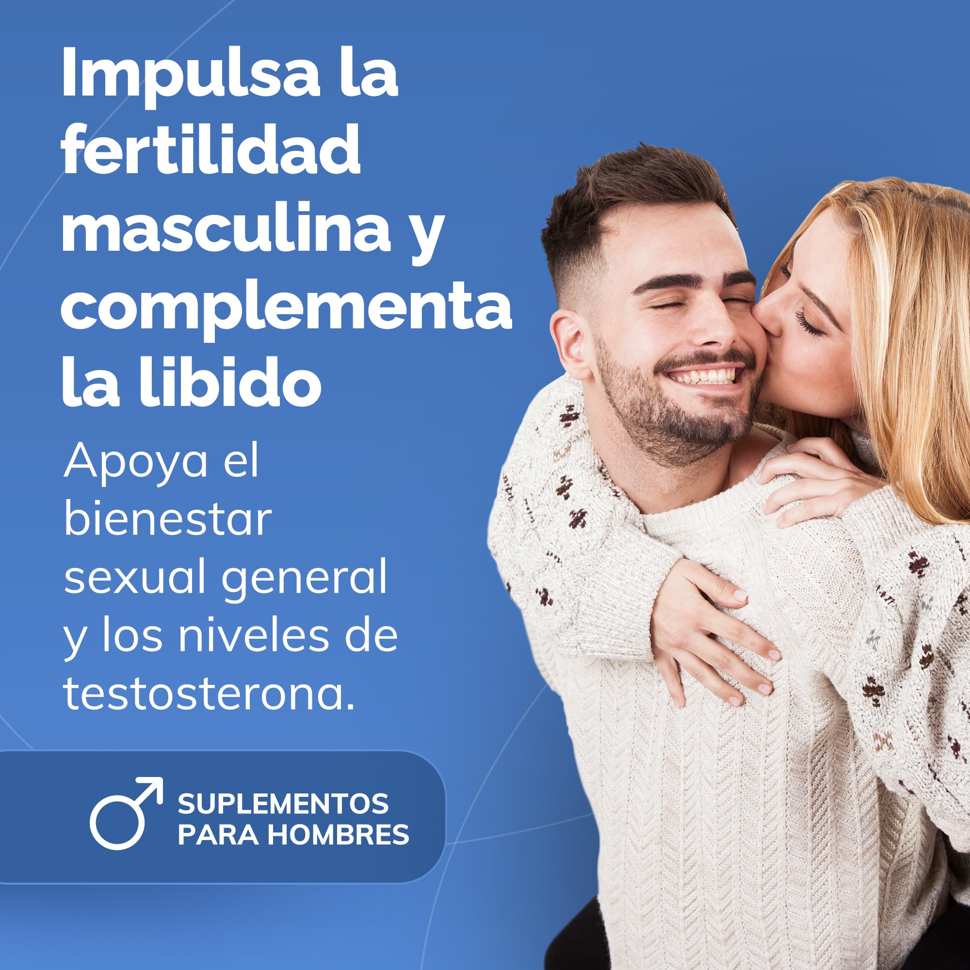 CONCEIVE PLUS Vitaminas para la Fertilidad Masculina con Maca, Selenio, Ácido Fólico, Multivitaminas - Apoyo a la Salud Reproductiva, Producción de Esperma y Aumento del Libido Masculino - 60 Cápsulas