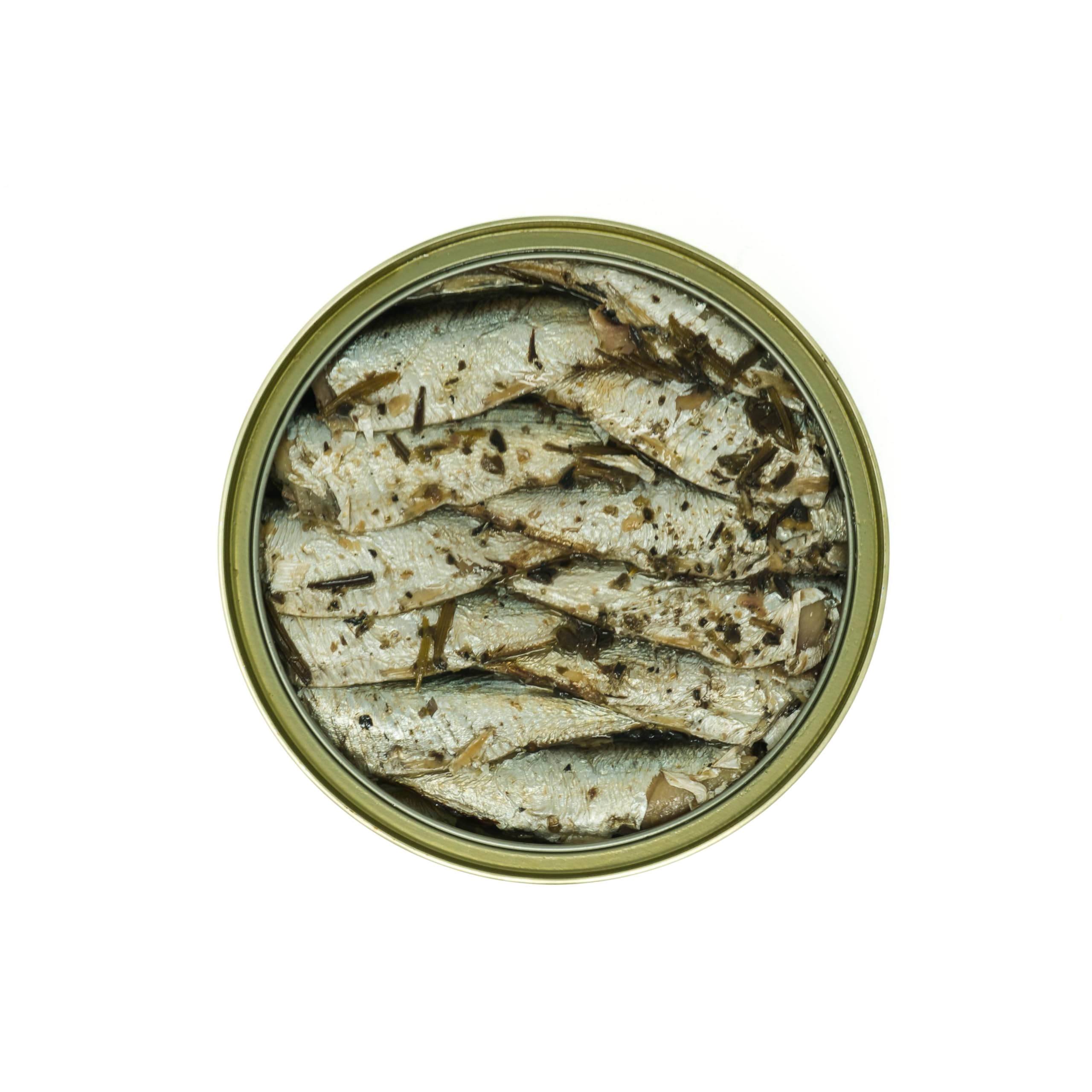 Grilled Catch Wild Caught Brisling Sardines in Olive Oil with Provence Seasoning 5.6-Ounce Cans (Pack of 6)