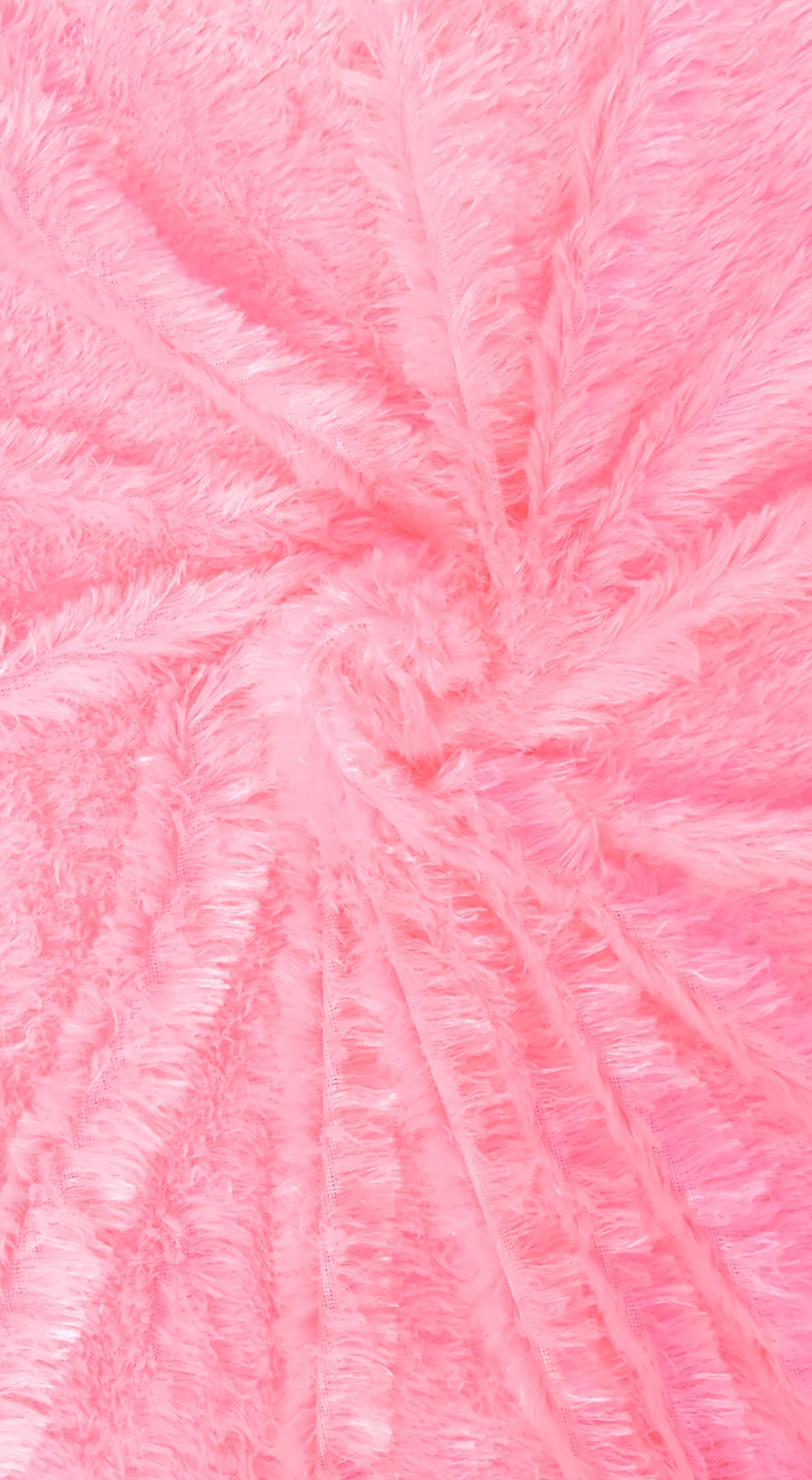 Unstitched Super Soft Colorful Faux Fur Solid Fabric Cloth Use For Making Soft Toys, Cushions, Dresses, Jackets, Decoration, Photoshoot, Home Furnishing Etc. (1M, Baby Pink)-image-9