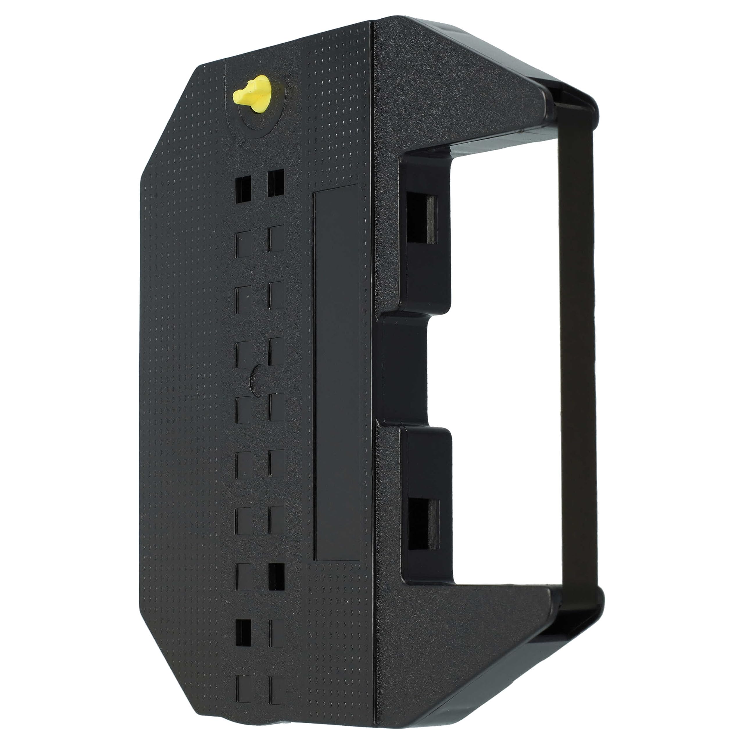 vhbw 5x Ruban encreur compatible avec Olivetti Compact, 6500 MD, CT, CT 500 Series machine à écrire - noir