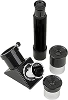 Vista 3 de Carson SkySeeker 40x-100x telescopio refractor principiante con trípode de aluminio (JC-1000)