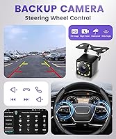 Vista 7 de 【DSP integrado】Estéreo de coche Android para Honda Civic 2001 2002 2003 2004 2005 Radio inalámbrica Carplay Android Auto GPS Chip, pantalla táctil