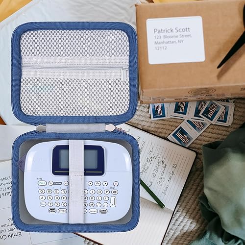 Miniatura 6 de khanka Reemplazo de estuche de viaje duro para rotuladora Brother P-Touch PTM95, solo funda