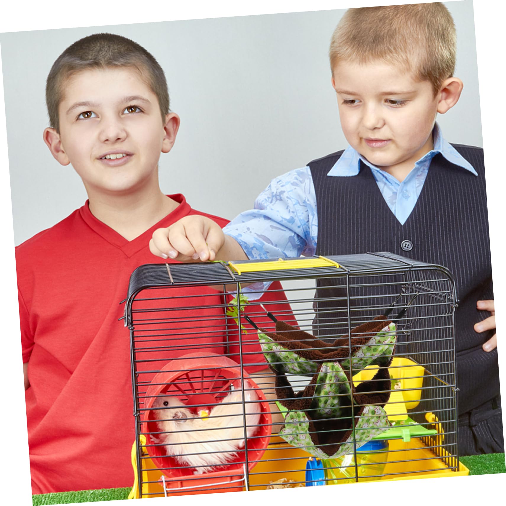 Housoutil 4stücke Kuschelhängematte Für Kleine Haustiere Warmes Versteck Weichem Material Für Hamster Chinchillas Und Für Winter Einfach Zu Befestigen Für Einen Gemütlichen