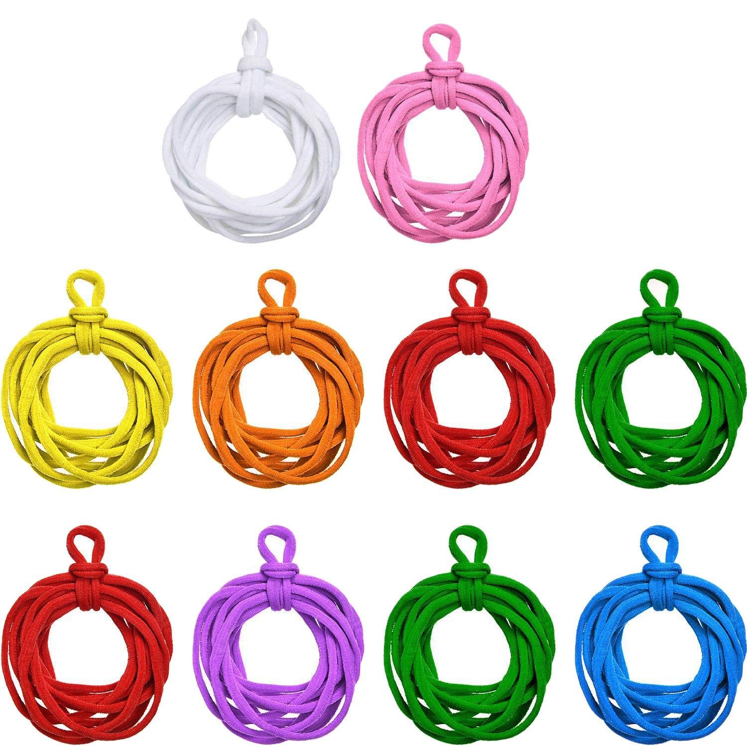 Jaopary 96 Pieces Potholder Weaving Weaving Craft with Multiple Colors for DIY Crafts Supplies