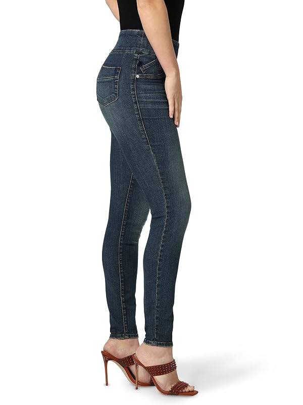 Rock & Republic Women's Denim Rx Fever Stretch Jean Legging, Tried and True, 6 Long by Rock & Republic - Used condition - Image 2