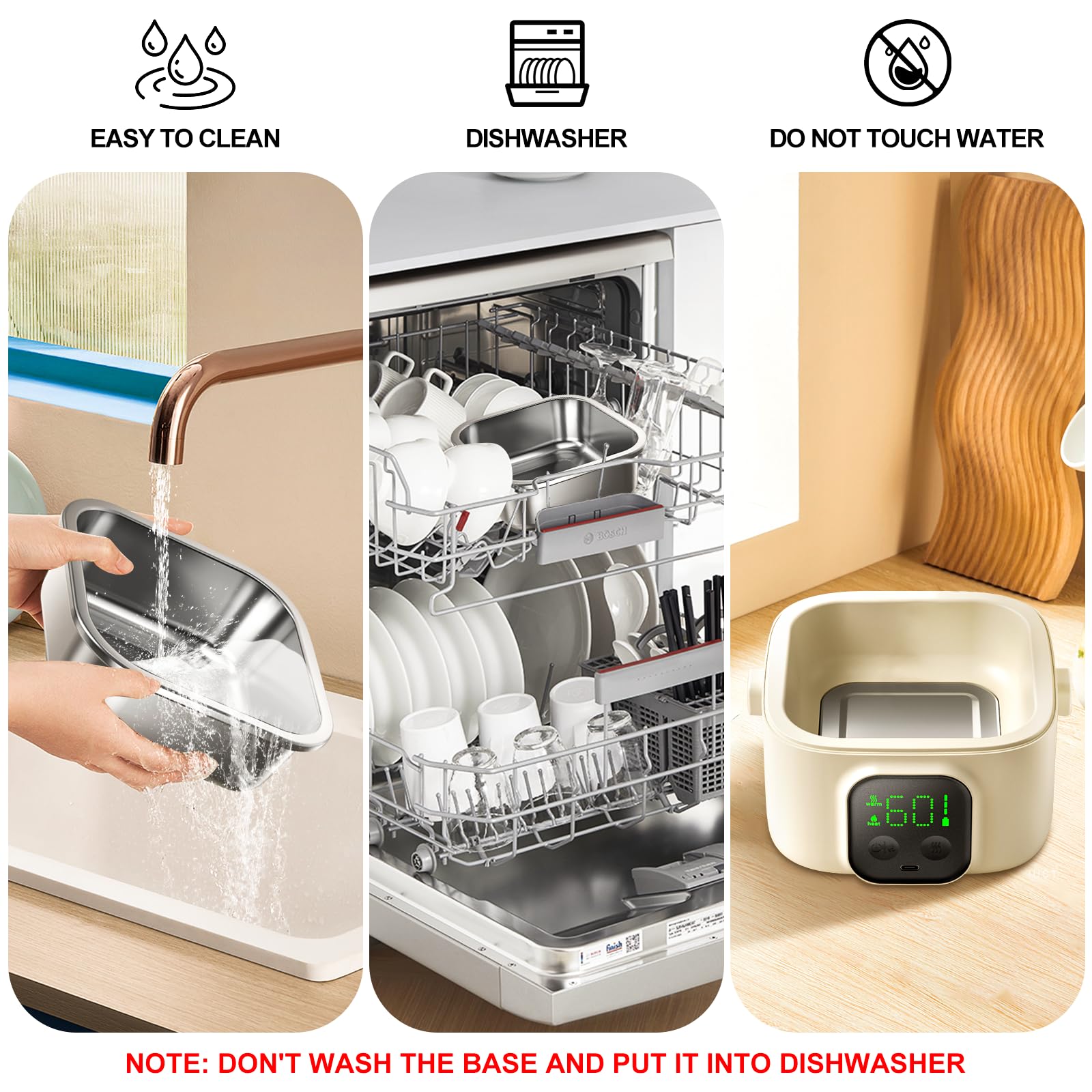 Battery Powered Microwave Cordless Electric Lunch Box For Adults ...