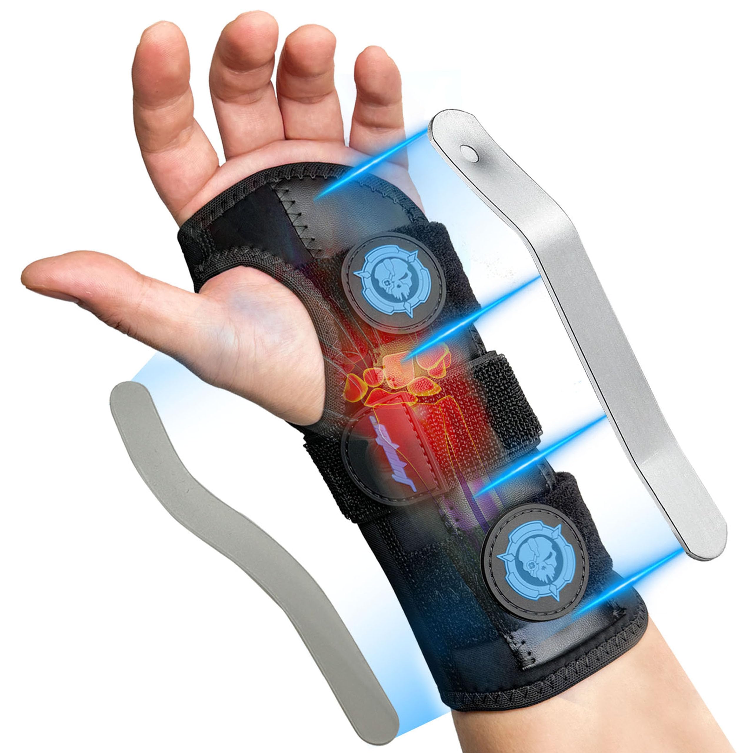 Wrist Brace For Carpal Tunnel Syndrome, Tendonitis Arthritis Inflatable Wrist Support Wrist Stabilization Brace For Women And Men Left
