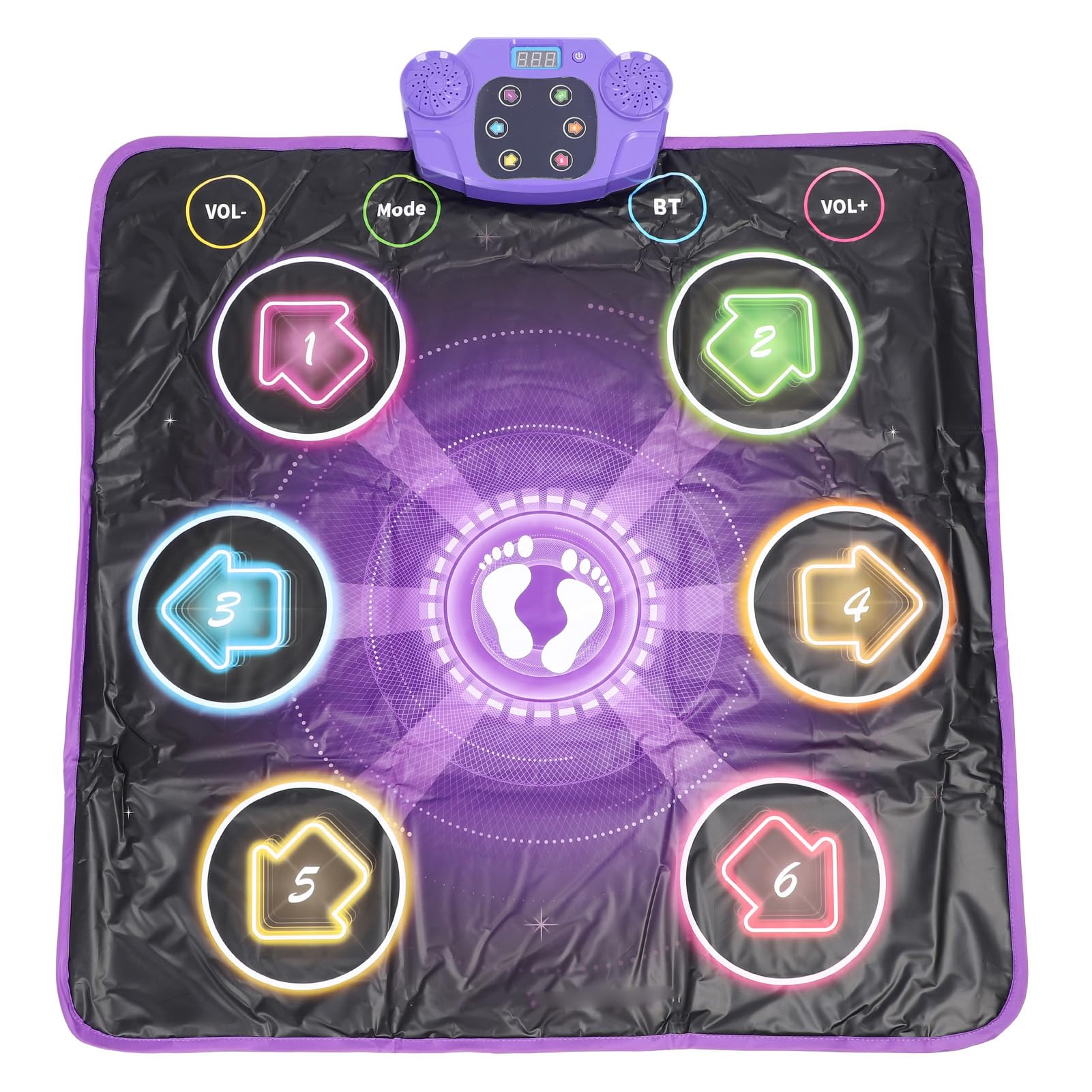 Electric Music Dance Mat, Dance Game Mat Home or Outdoors for Kids Learning Rhythm and Coordination