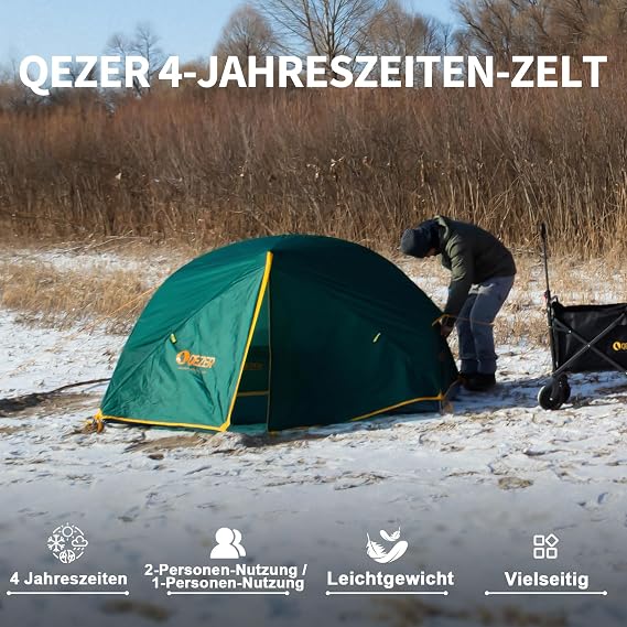 Ultralight Backpack Tent Camping Tent Waterproof 1-2 People