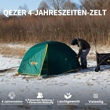 Ultralight Backpack Tent Camping Tent Waterproof 1-2 People