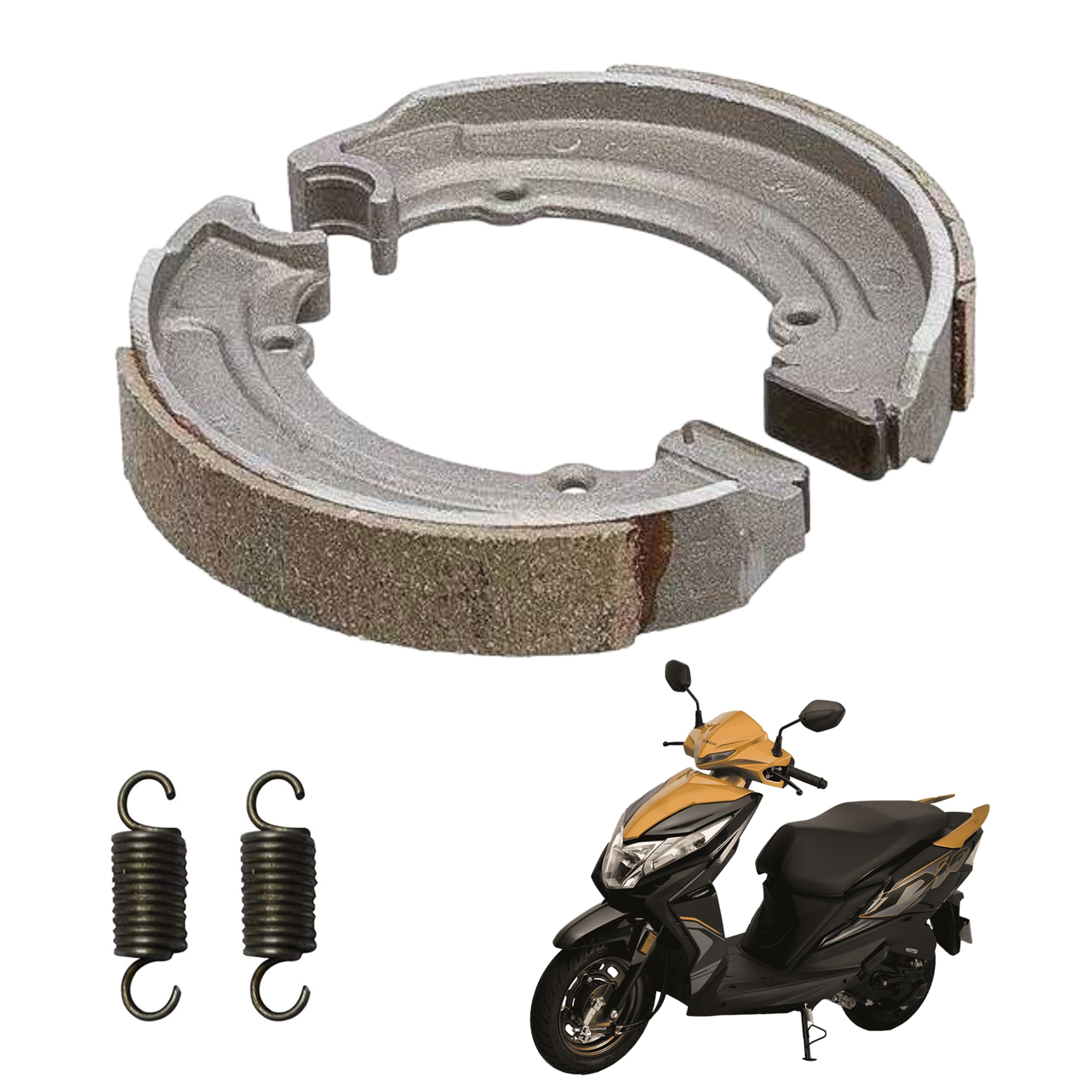 Dio 110 Frant Brake Shoe Compatible Only Dio 110 Bs6 Scooter (Set Of-1)(BSS01)-picture-15