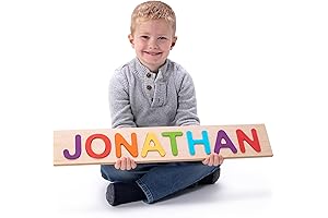 Fat Brain Toys Wooden Personalized Letter Puzzle