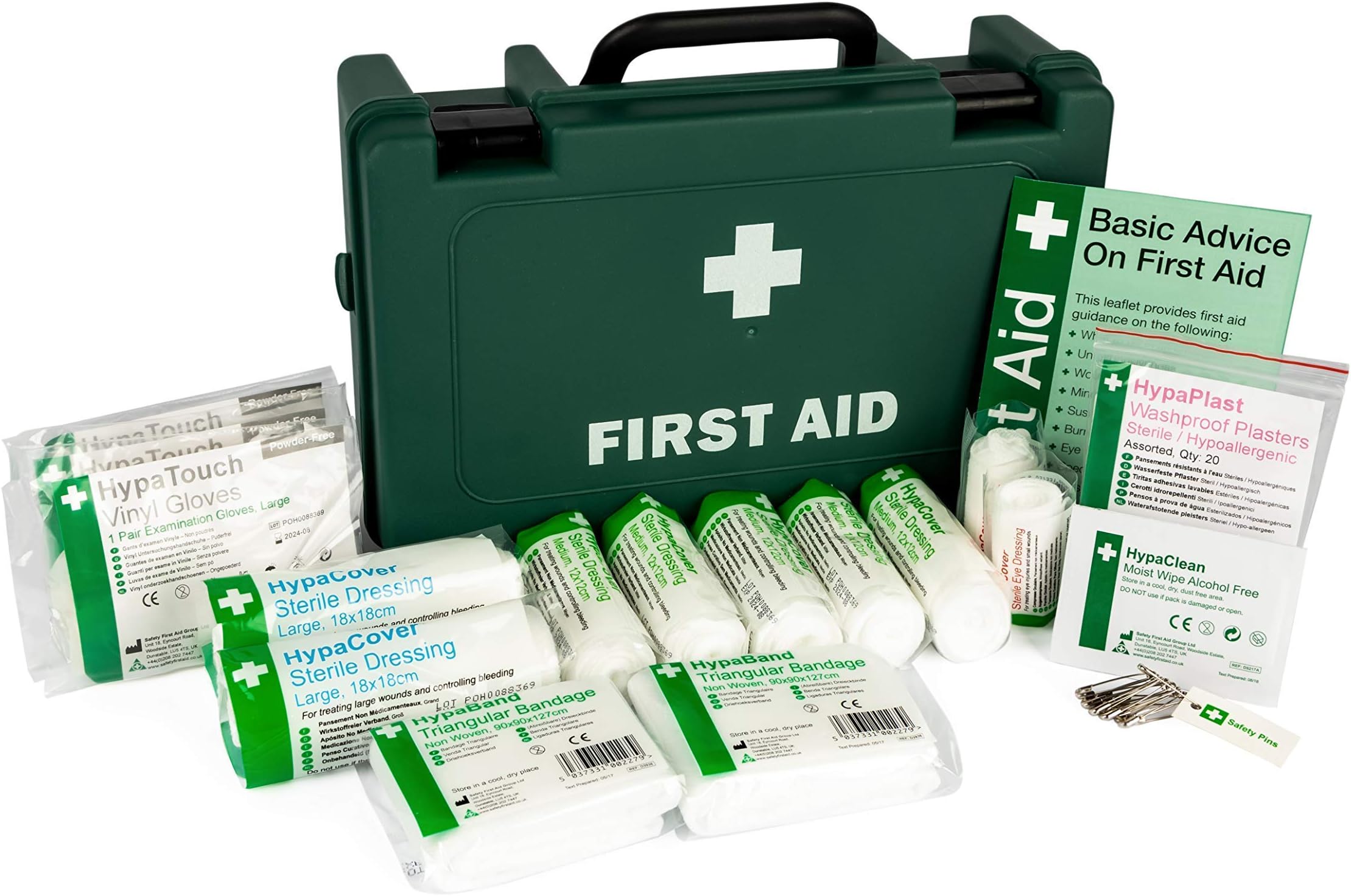 Safety First Aid Group HSE Economy 1-10 Persons First Aid Kit - Fully Stocked